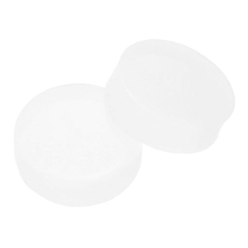 PATIKIL ガラステーブルトップ防滑パッド10個入り15mm直径x5mm厚クリアガラステーブル用シリコンバンパーパッドフォトフ レーム家具キッチンキャビネットDIYホームクラフト用ホワイト
