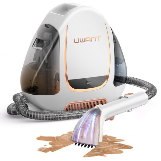 UWANTカーペットクリーナー絨毯クリーナー12Kpaの強力吸引力大容量水タンク自動洗浄ソファー洗浄機スチームクリーナー車内用掃除機乾湿両用掃除機|カーペットソファー車シート布(B100-淡… UWANTカーペットクリーナー絨毯クリーナー12Kpaの強力吸引力大容量水タンク自動洗浄ソファー洗浄機スチームクリーナー車内用掃除機乾湿両用掃除機|カーペットソファー車シート布(B100-淡…