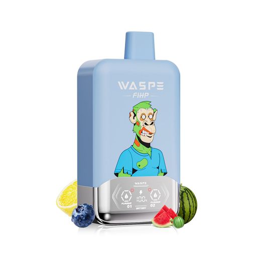 【40000回吸引】電子タバコ 使い捨て Waspe ベープ 1本で2つの味を シーシャ 持ち...