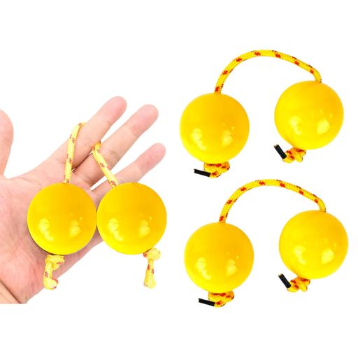 パチカ アサラト 打楽器 2個セット イエロー パーカッション 楽器 民族楽器 リズムトレーニング 自宅練習 携帯便利 …