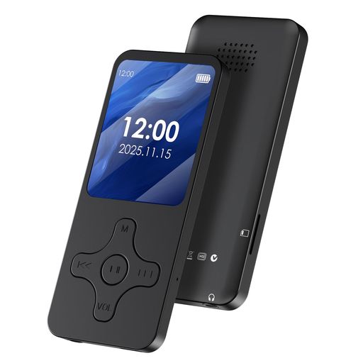 「最新Bluetooth5.0とOTG機能:接続性と利便性の新境地」デジタルプレーヤーは、あなたの音楽体験を次のステージへ導く、最先端のテクノロジーを搭載しています。まず、最新のBluetooth5.0技術によって、ワイヤの悩みから完全に解放されます。古いバージョンと比較して30%高い接続安定性と、最大2倍の高速伝送速度を実現。お気に入りのワイヤレスイヤホンやスピーカー(※スマートフォン/PCとは非対応)とのペアリングがよりスムーズになり、最大10mの距離(障害物なし)でも途切れにくい音楽再生が可能です。さらに、便利なOTG(On-The-Go)機能にも対応。OTG機能に対応しているスマートフォンをOTGケーブル1本で直結させるだけで、パソコンがなくてもファイル転送が可能になります。通勤中や旅行先で「新しい曲を入れたい!」と思ったときでも、サッと音楽ライブラリを更新できます。この最新のBluetooth5.0技術とOTG機能の組み合わせにより、ワイヤレスの自由度が大幅に向上し、ファイル管理も格段に便利になります。