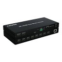 4K60hzHDMI8x2マルチ・ビューアーPIP付8入力2出力デュアル・ディスプレイ・シームレス・スイッチャー光3.5mmオーディオ2x13x14x15x16x18x1マルチ・ビューア