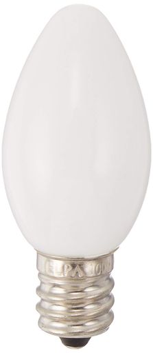 Rakuten - エルパ(ELPA)LED電球ローソク形E12電球色屋内用省エネタイプLDC1L-G-E12-G301