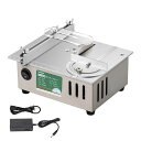 Huanyuミニテーブルソー7段変速卓上テーブルソー9000RPM0-15MM鋸刃昇降0-180°角度調節切断鋸刃付き木材/基板/アクリル/金属用小型DIY木工...