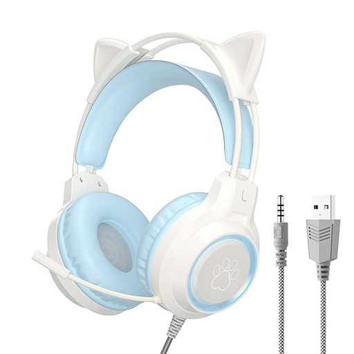 ヘッドホン 猫耳ヘッドホン ゲーミングヘッドセット 有線イヤフォン 子供用ヘッドフォン 40MMスピーカー 携帯便利 マイク付き RGBライト付き USBポート搭載 PS4/PS5/SWITCH/PC対応 在宅勤務 オンライン授業 男女兼用 快適装着 ヘッドホン 猫耳ヘッドホン ゲーミングヘッドセット 有線イヤフォン 子供用ヘッドフォン 40MMスピーカー 携帯便利 マイク付き RGBライト付き USBポート搭載 PS4/PS5/SWITCH/PC対応 在宅勤務 オンライン授業 男女兼用 快適装着