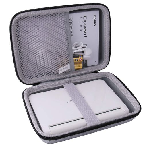 用のシャープカラー電子辞書BrainPW-SH6/SH7専用保護キャリングケース収納ケース-waiyuJP 材質:耐久性のある高級ハードEVA素材、優れた肌触り、中身の柔らかい保護。 用途:保管保護、汚れ、衝撃、磨耗を防ぐことができ、ハードシェルは耐衝撃性、防塵、半防水性能を持ち、中身を保護することができます。 デザイン:コンパクトで軽量なデザイン、持ち運びや保管が簡単、旅行や家庭での保管におすすめ。 インナーサイズ:16.7CM*11.5CM*5CMご注意:だけ収納袋で販売(機器および付属品は含まない)