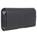 QBEAUベルトケース携帯電話用横型2台収納スマホポーチIPHONE12PROMAXIPHONE11PROMAXIPHONEXSMAXIPHONE8PLUSIPHONE7PLUSIPHONE6SPLUSスマホケース(3)