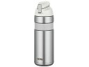 サーモス(THERMOS) 真空断熱ストローボトル FFQ-600 ホワイト FFQ-600-SWH