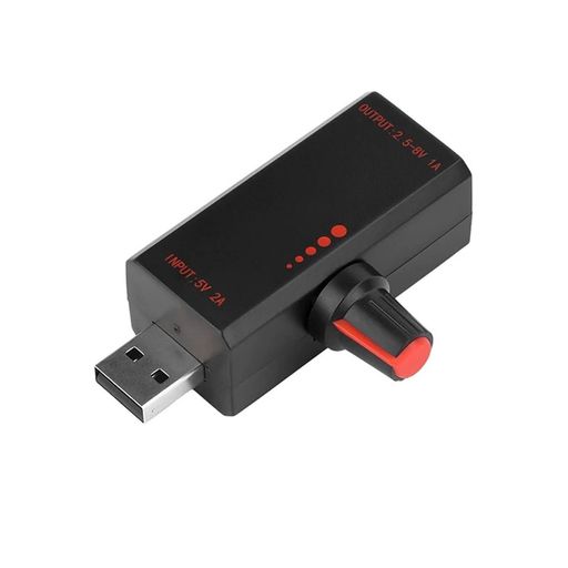 USB用無段階速度調節器5V/9V対応ファン水中ポンプ送風機用広範囲電圧調整可能