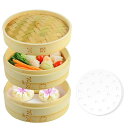 CORKASせいろ18CMせいろ蒸し器竹セイロ天然素材手作り蒸籠2段和食点心野菜健康蒸し料理に業務用せいろ蒸しシート50枚付母の日父の日敬老の日プレゼント