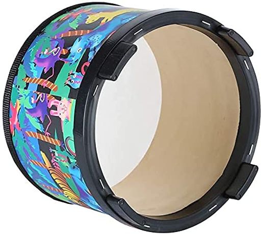 Drums - フロアドラム、ボンゴトムドラム、ドラムスティックなしで使用できるドラム、8インチ2つのマレット付き