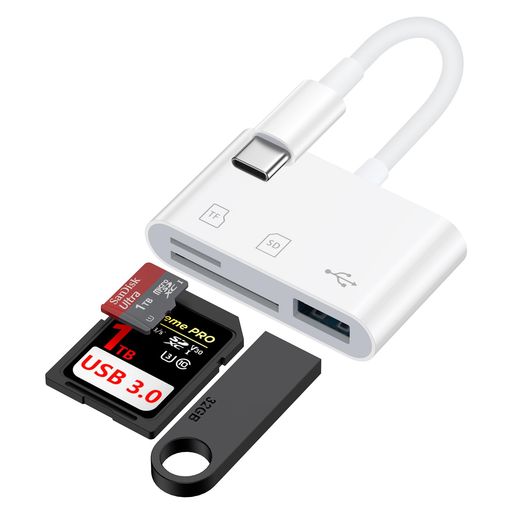 USB C SDカードリーダー Samsung Galaxy S25 S24 FE Ultra S23 S22 S21用 高速 Type C Micro SDメモリーカードリーダー USBC - SDカードリーダーアダプター Google Pixel 9