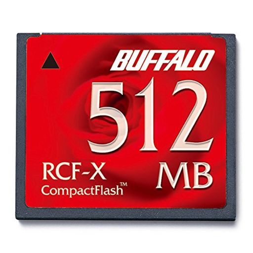 バッファロー BUFFALO コンパクトフラッシュ 512MB RCF-X512MY