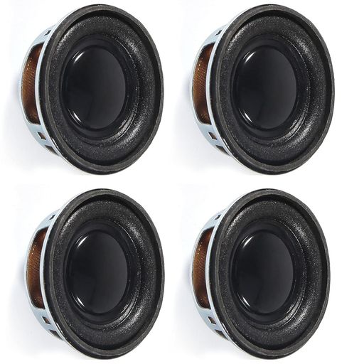 DIY用:クリアな音声出力、低騒音、良好なリスニング体験をもたらします。5Vの電源が使用でき、バッテリーやポータブル電子機器に適しています。 注意:1.スピーカーを接続していない状態でアンプに電力を供給してはいけません。これはアンプの破損を招きます。2.動作電圧が5.5V以下であることを確認してください。そうしないとアンプが破損します。 パッケージは1.5インチ4Ohm 3Wスピーカー4個 1.5 " 4Ohm 3Wスピーカー:直径:40mmです;高さは20ミリです;定格電力:3Wです;ノルマはインピーダンス:4オメガ;感度は100db /Wです。