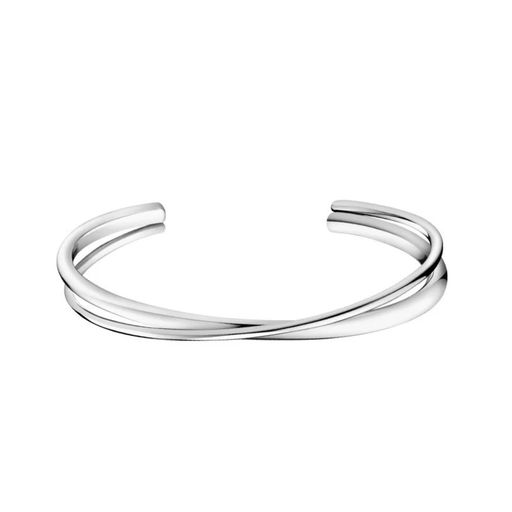 Moonstanバングルレディース人気ゴールドシルバー2連サージカルステンレス金属アレルギー対応シンプル(..