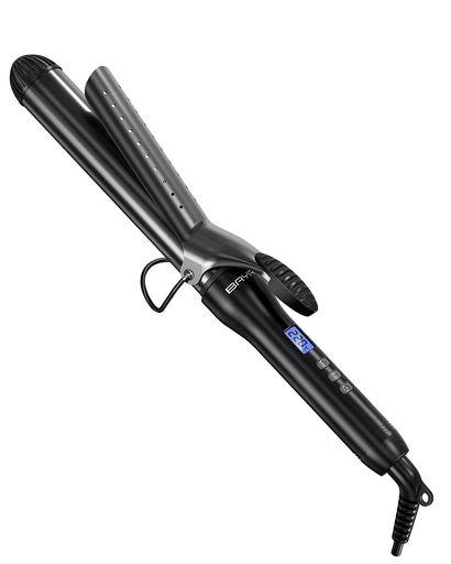 BAYATA コテ 32mm ヘアアイロン カールアイロン コテ 巻き髪 カーラー 25段階温度調整 MAX220°C デジタル温度表示 自動電源OFF