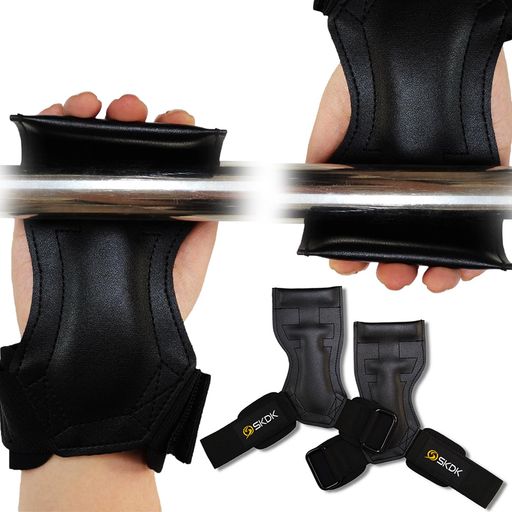 Other - パワーグリッププロ手首サポート/滑り止めラバー/握力補助筋トレグローブ懸垂デッドリフトラットプルダウンベンチプレストレーニングギア高耐久ジム用強化ラバー筋力アップケガ予防…