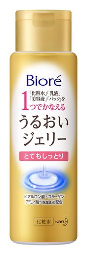 乾燥 とろみがあるのにすーっとなじんでべたつかない 洗顔後これだけでスキンケア完了 商品サイズ(幅x奥行x高さ):49x40x167 なじませて、感触がするんっと変わったらパックまで完了のサイン 内容量:180ml コクがあり濃厚な使い心地。