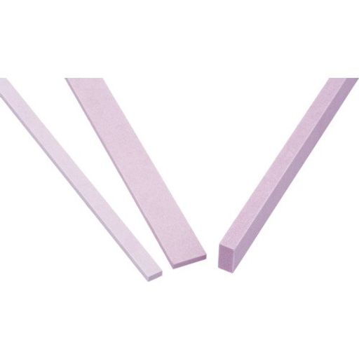 ピンクストーン 入数:10個入り 粒度:#320 寸法:3X6X150 適合素材:工具鋼・合金鋼、一般鋼・ステンレス 適合機器類:ハンド 品質、研削性は勿論、使いやすさを追求したプロ用スティック砥石です 砥粒・結合剤・結合度・砥粒の異なるスティック砥石を豊富にラインナップしました