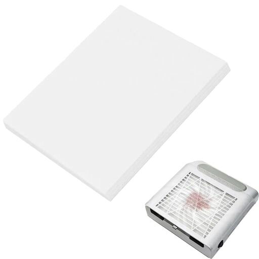 【パッケージ内容】このパッケージには、約26cmx24cmのサイズの白い釘用掃除機フィルターシートが約100枚入っています。 【使い捨て】1 枚ごとに使い切るディスポーザブル設計で、お客様ごとに新しいフィルターに交換できます。爪の削りカスや細菌の蓄積を防ぎ、サロンでの清潔な施術環境を守ります。 【高効率ろ過】高密度不織布製で、粉塵の漏れを効果的に防ぎ、作業エリアを清潔で衛生的に保ちます。フィルター交換時に粉塵が舞い上がる心配がなく、清掃がより便利になります。 【お買い得】1 パックに 約100 枚が入っており、長期間たっぷり使用できます。サロンでの業務用はもちろん、個人でのネイルケアにも経済的で、在庫管理の手間を大幅に削減します。 【交換が簡単】スリムなデザインなので、ネイルサロンの集塵機への取り付け・取り外しが素早く簡単に行えます。フィルターの清掃は不要で、使用後はそのまま捨てるだけで済むため、作業効率が大幅に向上します。