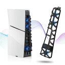 【新型PS5Slim用冷却ファン】CHIPETTYPS5スリム用冷却ファン3段階風速【熱暴走対策】LED雰囲気ライトUSB3.0端子付き低騒音急速冷却放熱プレステ5スリムディスク/デジタル版対応新型ps5Slim用(2)