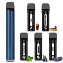 KINOE 電子タバコ シーシャ 充電式 ベイプ ブルー本体 使い捨て VAPE POD 5種フレーバーポッド付き 12500吸引回数 大容量 禁煙パイポ 爆煙...