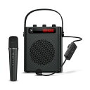 WINBRIDGE ポータブル拡声器 40W スピーカーセット PAシステム ヘッドセット ハンドマイク 2人同時使用 音楽再生 ECHO/録音/USB/AUX/TFカード 充電式 室外、イベント、大道芸、(3)