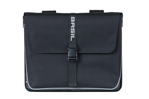 BASIL(バジル)自転車パニアバッグFORTE(フォルテ)ダブルバッグ35L41X15X43cmブラック12477