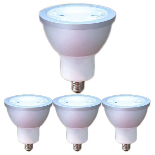 Indoor use only 商品寸法:EZ10口金、ハロゲン同等サイズ:直径約50mm*長さ約61mm 演色指数(CRI):Ra>82以上。 全光束:550-600lm、色温度:2700K電球色相当、従来のハロゲン電球50W-60W形相当。 定格電圧: 調光非対応AC/DC12V(50/60Hz共用) 、定格消費電力:わずか6W、ビーム角:30度。 使用場所:レストラン、ラーメン店舗、焼肉店舗、美術館などの屋内用ダクトレールスポットに大活躍。 保証期間:寿命:>30000時間。ご購入日より1年間の保証期間をご提供いたします。