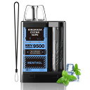 ECENK電子タバコ使い捨てVAPEベイプ7500回吸引可能シーシャ10風味爆煙TYPE-C充電可能大容量持ち運び特製リキッド水蒸気たばこ禁煙サポートニコチンな...
