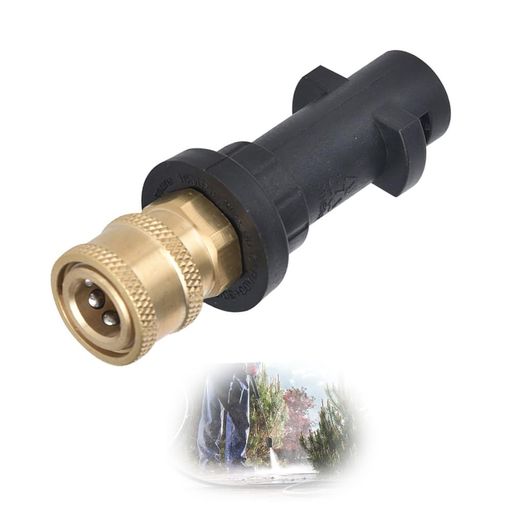 SHSHANLC高圧洗浄機アダプター1/4インチクイックコネクトショートガン洗車ノズル高圧洗浄ノズル散水ノ..