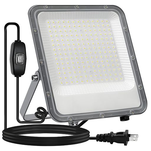 MAGOKORO LED投光器 屋外 150W 19500LM 極薄型 100v 屋外 昼光色 作業灯 外灯 省エ...