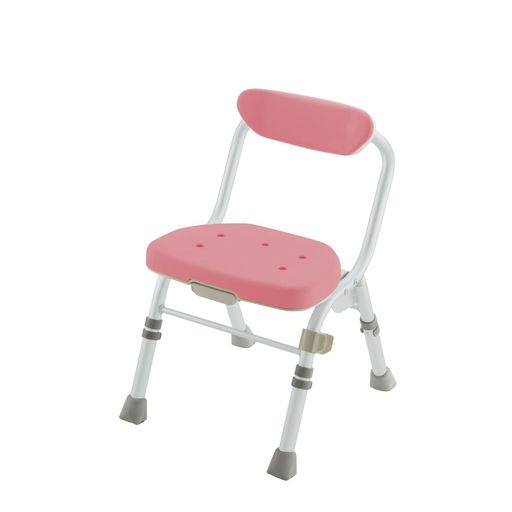 Rakuten - リッチェル折りたたみシャワーチェアM型背付Hピンク47941