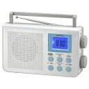 AudioCommポータブルDSPラジオAM/FMRAD-T650Z03-0374OHMオーム電機