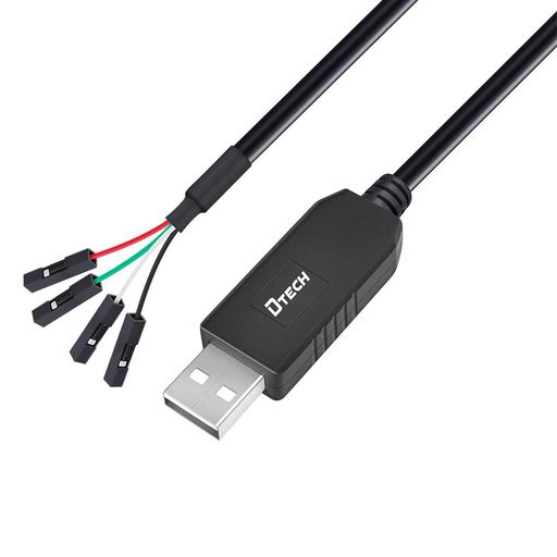 DTECHUSBTTLシリアル変換ケーブル3.3V1mPL2303チップセット4ピン2.54mmピッチメスコネクタUSBTTLシリアルコンバーターケーブルWindows1087XPVistaMac