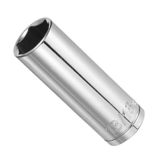 星(塗り潰し) 6角ソケットサイズ --- ドライブ:1/2"; ディープ:13/16"; 全長:77mm / 3.03"; パッケージに含まれるもの:インパクトソケット1個。 星(塗り潰し) 幅広い用途 --- ソケットレンチと一緒に使用するためのCR-Vソケットは、さまざまな構造用のファスナーの取り付けと取り外しに広く使用されています。自動車修理、DIY手作り、建設、機械のメンテナンスに適しています。 星(塗り潰し) より速いファスナー柄座 --- 6角ソケットのポートは六角形の構造を採用しており、ネジやナットの六角形の頭により適合し、より大きな接触面積とより安全な接続を提供します。使用時により強い柄座を持ち、ファスナーが丸くなるのを防ぎ、滑りにくくし、操作の安全性と作業効率を向上させます。 星(塗り潰し) CR-V --- トリプルスクエアドライブソケットは高硬度のCR-V(クロムバナジウム鋼)で作られており、強度と耐摩耗性が良好で、変形やダメージしにくく、高トルク環境に適しています。ミラークロムメッキ表面は滑らかで、錆や腐食を防ぎ、工具の寿命を延ばします。