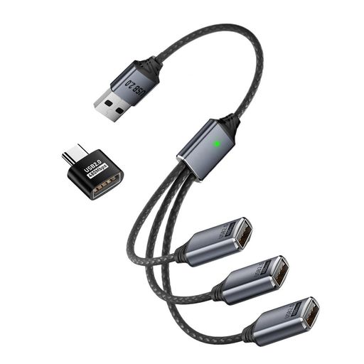 高速:USB2.0ホストとデバイスを接続すると、最大480Mbpsのスループットを実現します。USB 480Mbpsのデータ転送とスマートフォンの充電が可能です。 USB2.0 メスと電源は同時に動作できます。キーボード、マウス、ディスク、プリンター、その他の USB デバイスを同時に接続できます。 USB ハブ チップセットは、実証済みの設計技術により、エクステンダーの信号劣化の影響を最小限に抑えるように設計されています。この USB メス端子は最大 2.5W 5V/0.5A の充電をサポートし、USB デバイスの使用時に電力を供給します。 付属のType-A - Type-Cアダプター。ほとんどのType-C OTGデバイスに対応。リバーシブル設計で、Type-Cコネクタに電源を供給します。 特別な絡まり防止設計ジャケットにより、長期にわたる頑丈な耐久性を実現。小型で、プラグアンドプレイですぐに使用できます。持ち運びが簡単で、柔軟性も向上しています。