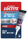LOCTITE(ロックタイト)強力瞬間接着剤パワージェル10g、垂直面でもたれることなく使用可能。高い柔軟性をもち、衝撃・振動にも強い、多用途タイプ-LPG-010