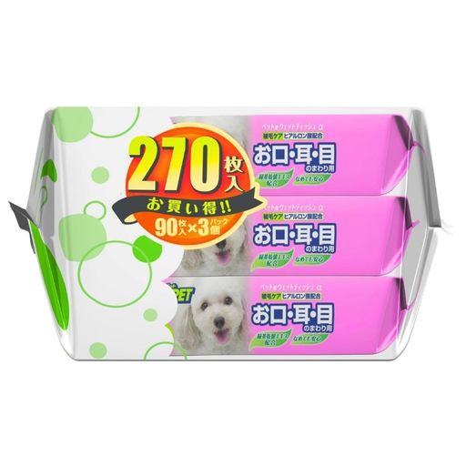 JOYPET(ジョイペット) JOYPET ウェットティッシュ お口・耳・目のまわり用 ペット...