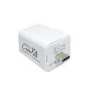 PIODATA IXFLASH CUBE 512GB IPHONE IPAD 対応 フォト ストレージ デバイス MFI認証 USB TYPE-C 写真と動画自動バックアップ 容量不足解消(2)