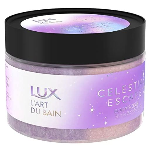 LUX(ラックス)セレスティアル エスケープ ボディケア ボディスクラブ 本体 360G 心落ち着くウッディジャスミンの香り