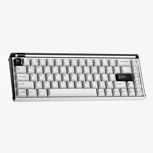 MelGeek MADE68 Ultra+ 有線キーボード、US英語配列、ホール効果磁気スイッチ ゲーミングキーボード、65% コンパクト ラピッド トリガー、ホットスワップ可能、RGB スナップ タップ & 調整可能な…