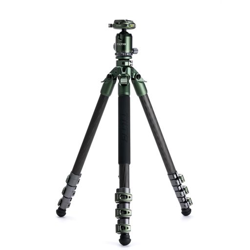 TILTAトラベルボール雲台3段カーボン三脚5KGフォレストグリーンTT-BT05-FB-FG