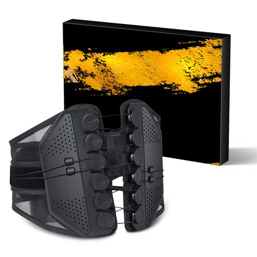 【iFデザイン賞受賞製品】腰サポーター腰コルセット骨盤ベルト腰ベルトヒャユロー[JIS認証]骨盤猫背姿..