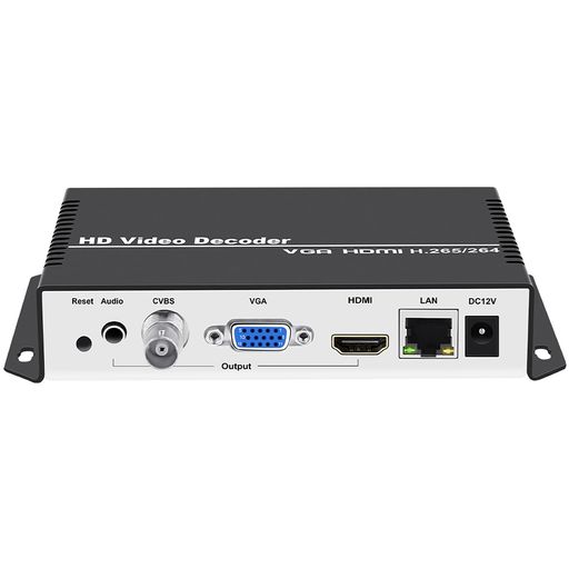 URayTechH.265H.2644KHDIPビデオストリームアドレスをHDMIVGACVBSビデオオーディオ...
