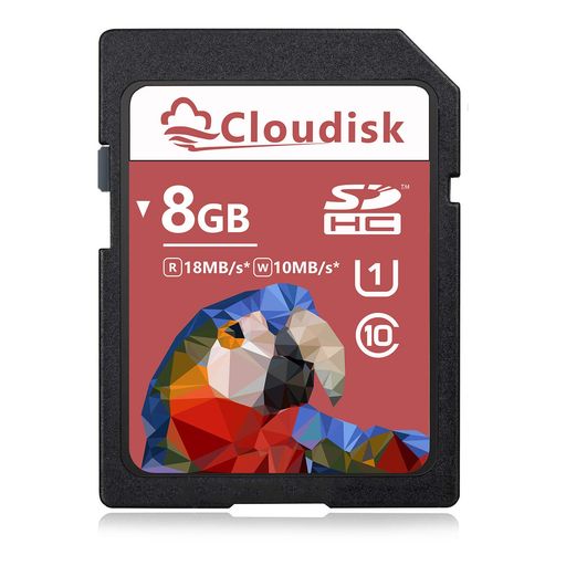 CLOUDISK 8 GB SD SDHC ꥫɡUHS-I U 1 饹10 (8GB)