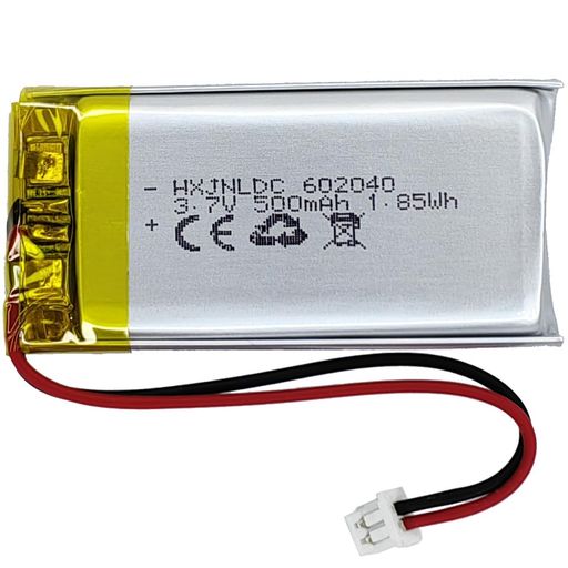DC3.7V500MAH602040ŲǽݥޡӤDIY3.7-5VŻʤŬƤꡢ2ӤLEDפ¢Ƥ...
