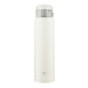 象印マホービン(ZOJIRUSHI)水筒直飲み【ワンタッチオープン】ステンレスマグ600MLペールホワイトSM-SF60-WM(3)