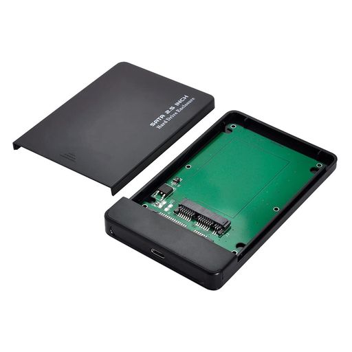 NFHKUSB3.1Type-CUSB-C-1.8インチMicroSATA16ピン7+9SSD-外付けハードディスクエンクロージャ。