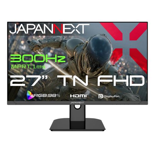 JAPANNEXT 27インチ ゲーミングモニター JN-T27G300F